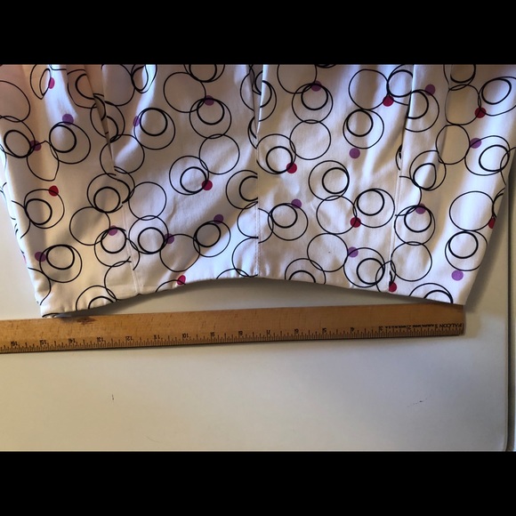 🔴Amanda Smith Dotted A-Line Skirt🔴 - Picture 3 of 6